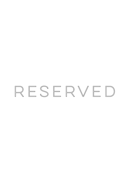 Reserved for Daphne