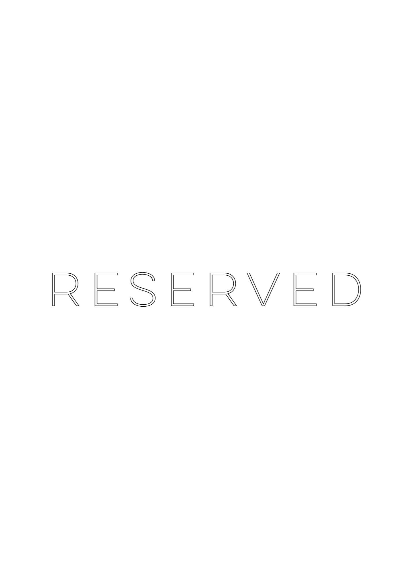 Reserved for Fatine